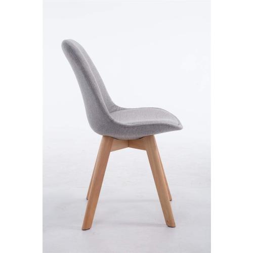 Présentation de Zoom sur Chaise Retro Design Borneo V2 CLP, Ergonomique, Gris