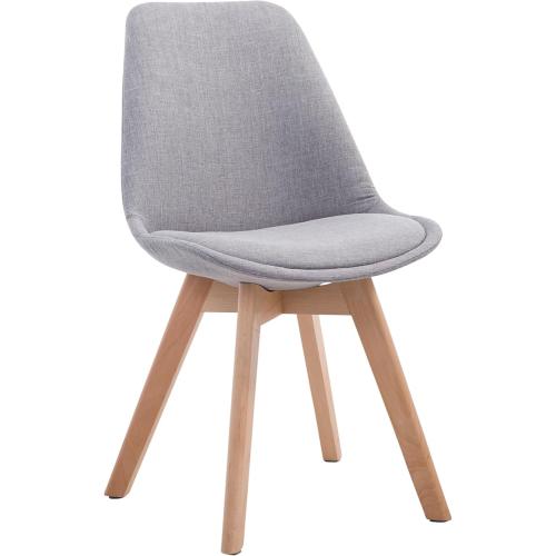 Présentation de Présentation Chaise Retro Design Borneo V2 CLP, Ergonomique, Gris