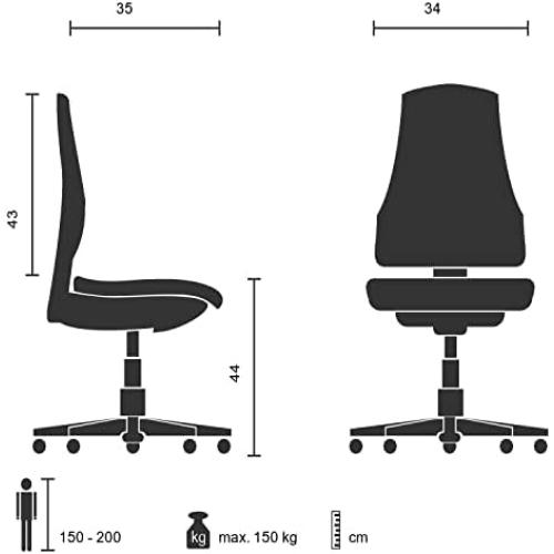 Présentation de Zoom sur Chaise Bistrot Industrielle Empilable en Métal Blanc Confort