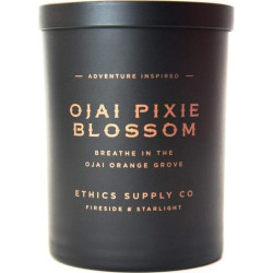 Présentation Bougie parfumée Ojai Pixie Blossom, Ethique Supply Co.