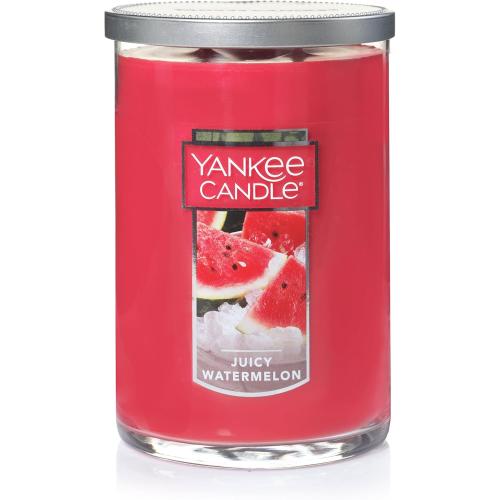 Présentation de Présentation Bougie Parfumée YANKEE CANDLE Juicy Pastèque Rouge