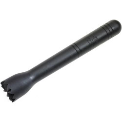 Pilon Bois Acier Inoxydable Noir Barfly M37059 en situation