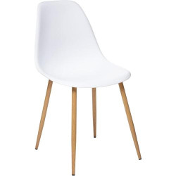 Présentation Chaise Taho Blanche, Atmosphera, Créateur d'Intérieur