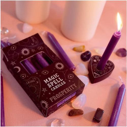 Bougie de Sort Violet Grindstore, Parfum Envoûtant en situation