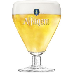 Lot de 6 Verres à Bière Affligem en situation