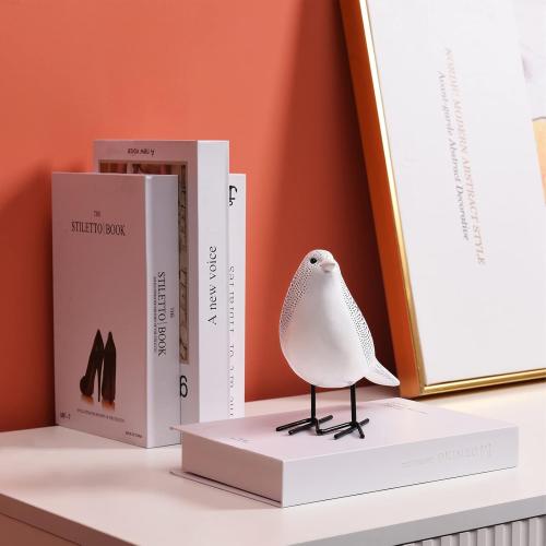 Présentation de Zoom sur Figurine Oiseau Quoowiit, Sculpture Moderne Résine Chic