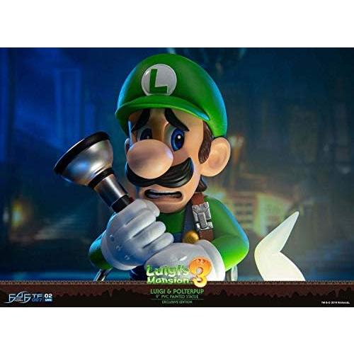 Présentation de Zoom sur Figurine Luigi Collector Mansion 3 - Statuette Premium LM03CO