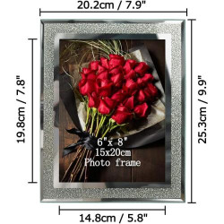 Cadre Photo Verre Lot de 2 Petaflop 15x20 cm en situation