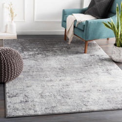 Présentation Tapis Moderne Abstrait Livabliss, Design Marbre Multicolore