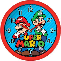 Présentation Horloge murale SUPER MARIO, Precision Time Store