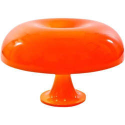 Présentation Lampe Champignon Orange JNHCD, LED Durable, Décoration Intérieure