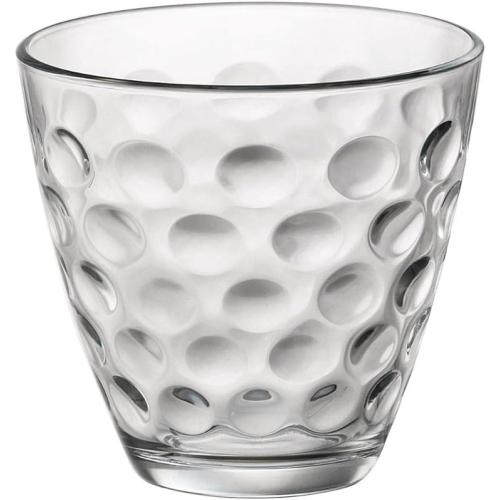 Présentation de Présentation Bormioli Rocco 6 Tasses Eau, 26 cl, Dots Design