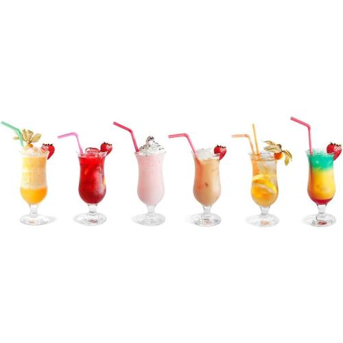 Présentation de Zoom sur Topkapi Tiki Beach, Lot 6 Verres Cocktail Pina Colada