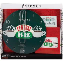 Présentation Coffret Cadeau Paladone Central Perk, Horloge, Serviette, Bloc Notes