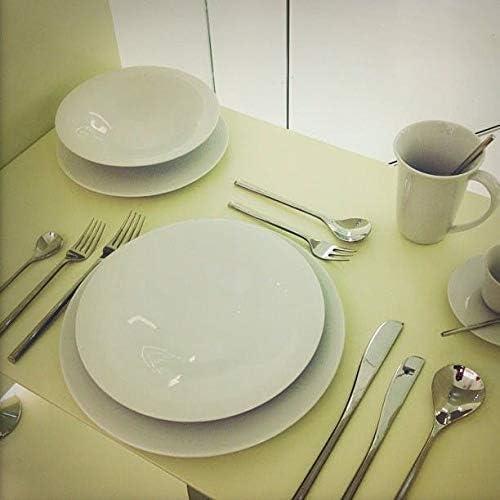 Présentation de Zoom sur Assiette Plate Porcelaine Blanc, Set 4 Pièces Alessi