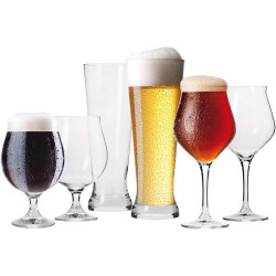 Présentation Krosno Verres à Bière Craft, Lot 6, Coffret Dégustation