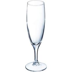 Flûte à Champagne Arcoroc Elegance, Verre Transparent en situation