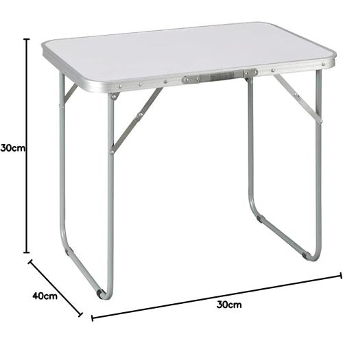 Présentation de Table de Plage Pliante Acier Multicolore, Résistante en situation