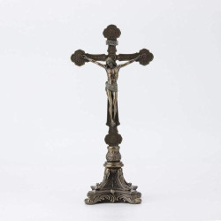 Présentation Veronese Design Crucifix Baroque Sculpture 33 cm