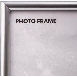 Cadre Photo Argent Kenro Frisco, 20x20 cm Suspendre, Poser en situation