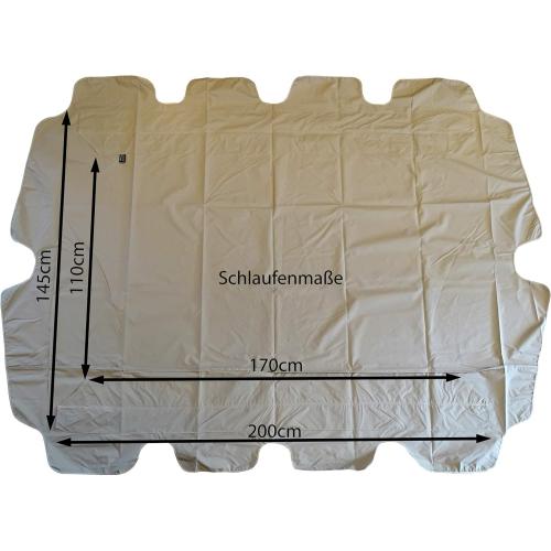 Présentation de Zoom sur Toit Balancelle Quick Star Beige Imperméable UV 50