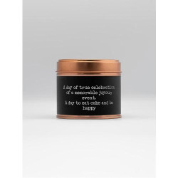 Bougie Parfumée Soja Gallois Anniversaire, The Original Welsh Candle Co en situation