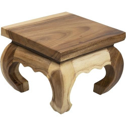 Présentation Table Basse Artisanal Handelsturm Bois Massif Naturel