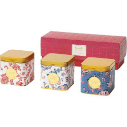 Présentation Bougies Parfumées La Jolie Muse, Coffret Cadeau Bio, Jasmin, Citron, Melon