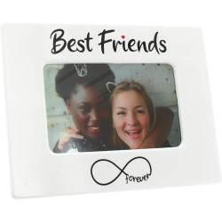 Cadre photo blanc Best Friends Forever, MIK Funshopping en situation