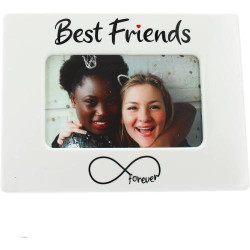 Présentation Cadre photo blanc Best Friends Forever, MIK Funshopping