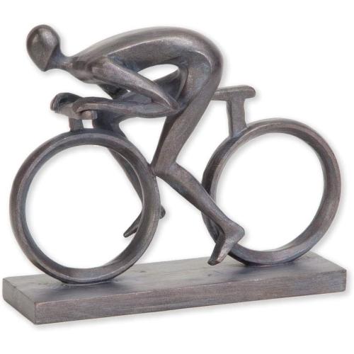 Présentation de Présentation Bits and Pieces, Statue Vélo Polyresine Durable