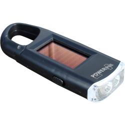 Présentation Lampe de poche solaire LED Powerplus Viper, clip carabine