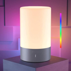 Présentation Lampe de Chevet Tactile ROOTRO RGB Dimmable, Idéale pour Bureau