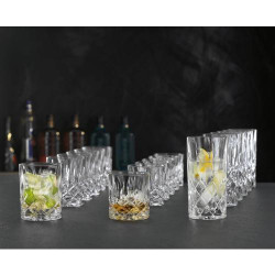 Nachtmann Noblesse Lot 18 Tasses Élégantes Cristal en situation