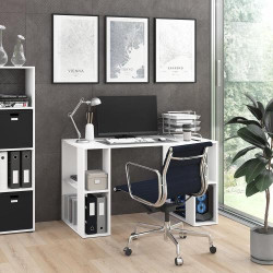 Bureau Arian Vicco, Blanc, Design Moderne, Fonctionnel en situation