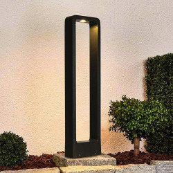 Présentation Lampe de Jardin LEDMO 12W 3000K IP65 Noire Aluminium