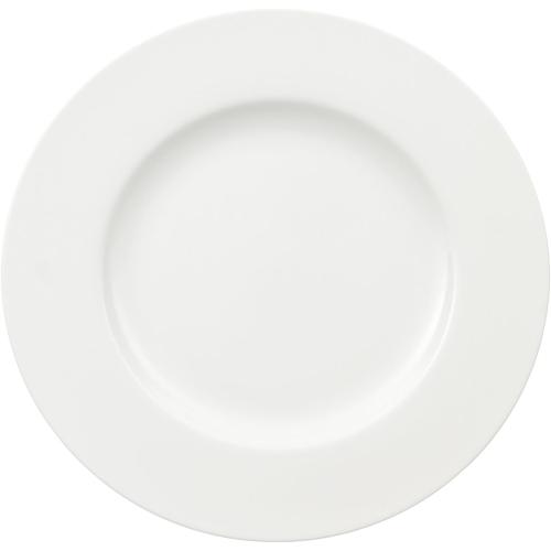 Présentation de Zoom sur Assiette plate porcelaine Bone Villeroy Boch, Blanc, 6 pièces