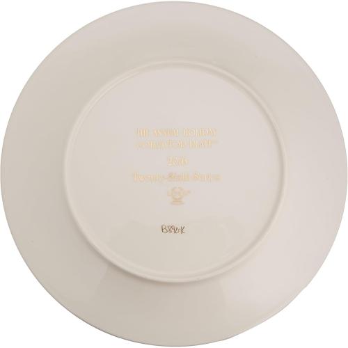 Présentation de Zoom sur Assiette Lenox 2016 Holiday Collector, Édition Limitée