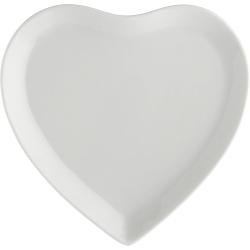 Présentation Assiettes à gâteau Porcelaine Blanc, Lot de 2, Cupido