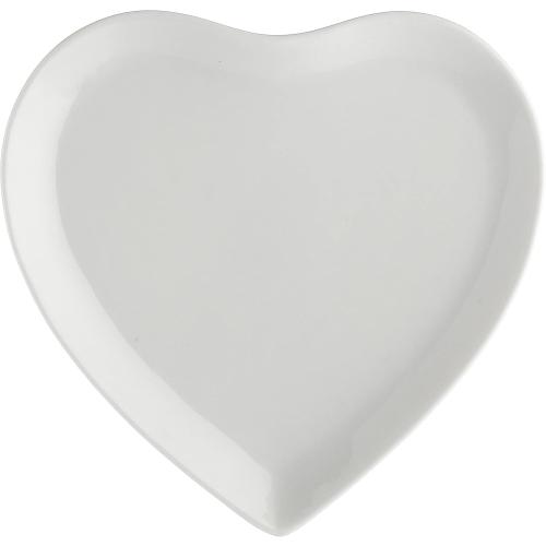 Présentation de Présentation Assiettes à gâteau Porcelaine Blanc, Lot de 2, Cupido