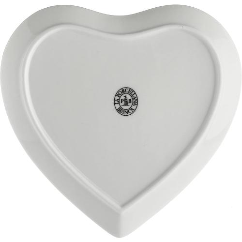 Présentation de Assiettes à gâteau Porcelaine Blanc, Lot de 2, Cupido en situation