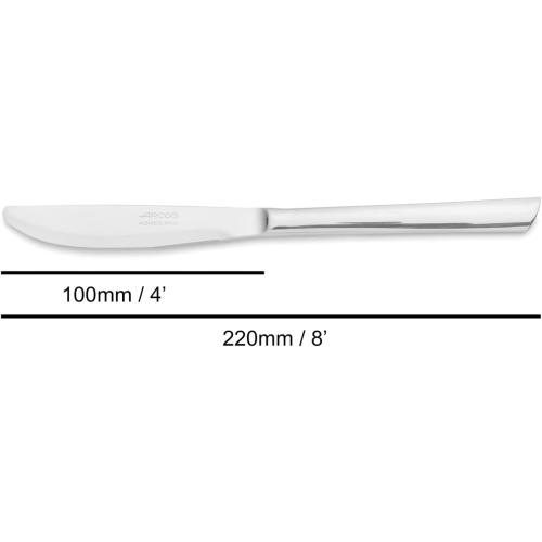 Présentation de Zoom sur Ensemble Couverts 24 pièces, Acier Inoxydable Argent