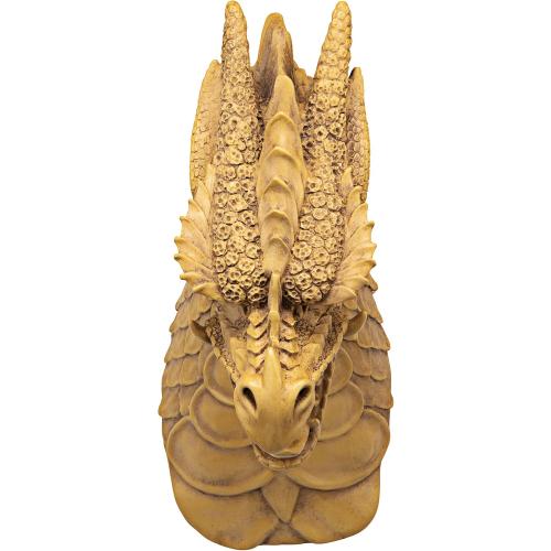 Présentation de Zoom sur Sculpture murale dragon bronze, lot de 2, Design Toscano