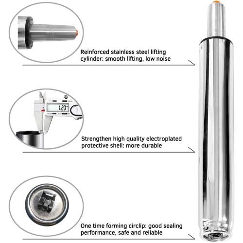 Présentation de Zoom sur Nazalus Cylindre Levage Gaz Chaise Pneumatique Acier