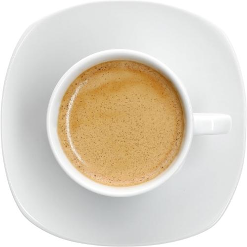 Présentation de Zoom sur Tasses à café porcelaine blanche, lot 6 pièces, chic