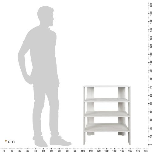 Présentation de Meuble RICOO Chaussure Entree, Etagère Rangement Design Moderne en situation