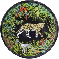 Présentation Assiette Plate Melamine Pure Jungle Les Jardins de la Comtesse