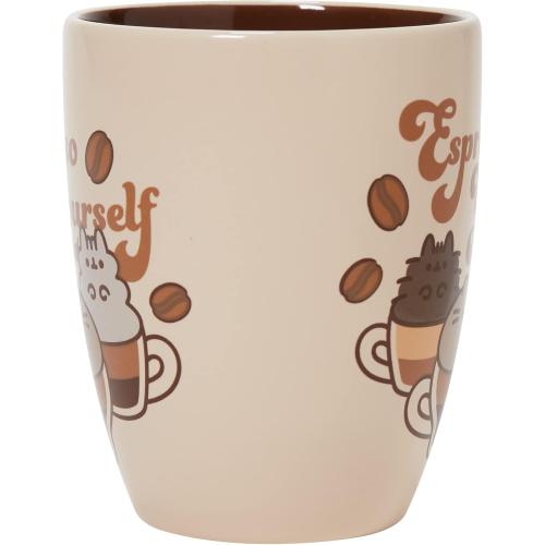 Présentation de Zoom sur Tasse Pusheen Espresso Yourself, Enesco Department 56