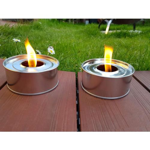 Présentation de Zoom sur Bougies d'extérieur Krause, lot de 2, décoration jardin, 4h combustion