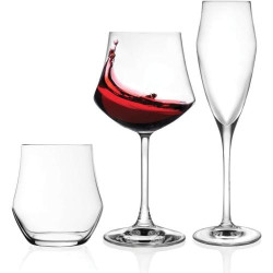 Présentation RCR, Service de 18 Verres, Set de 2